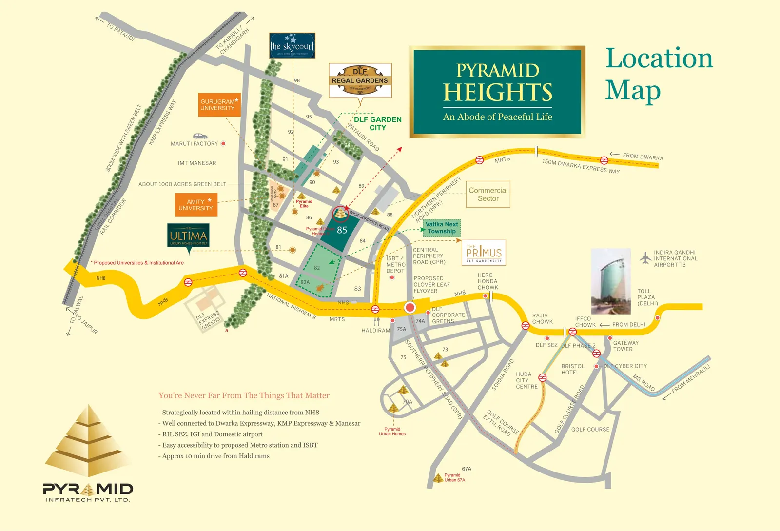 Pyramid Heights, Sector 85, Gurugram