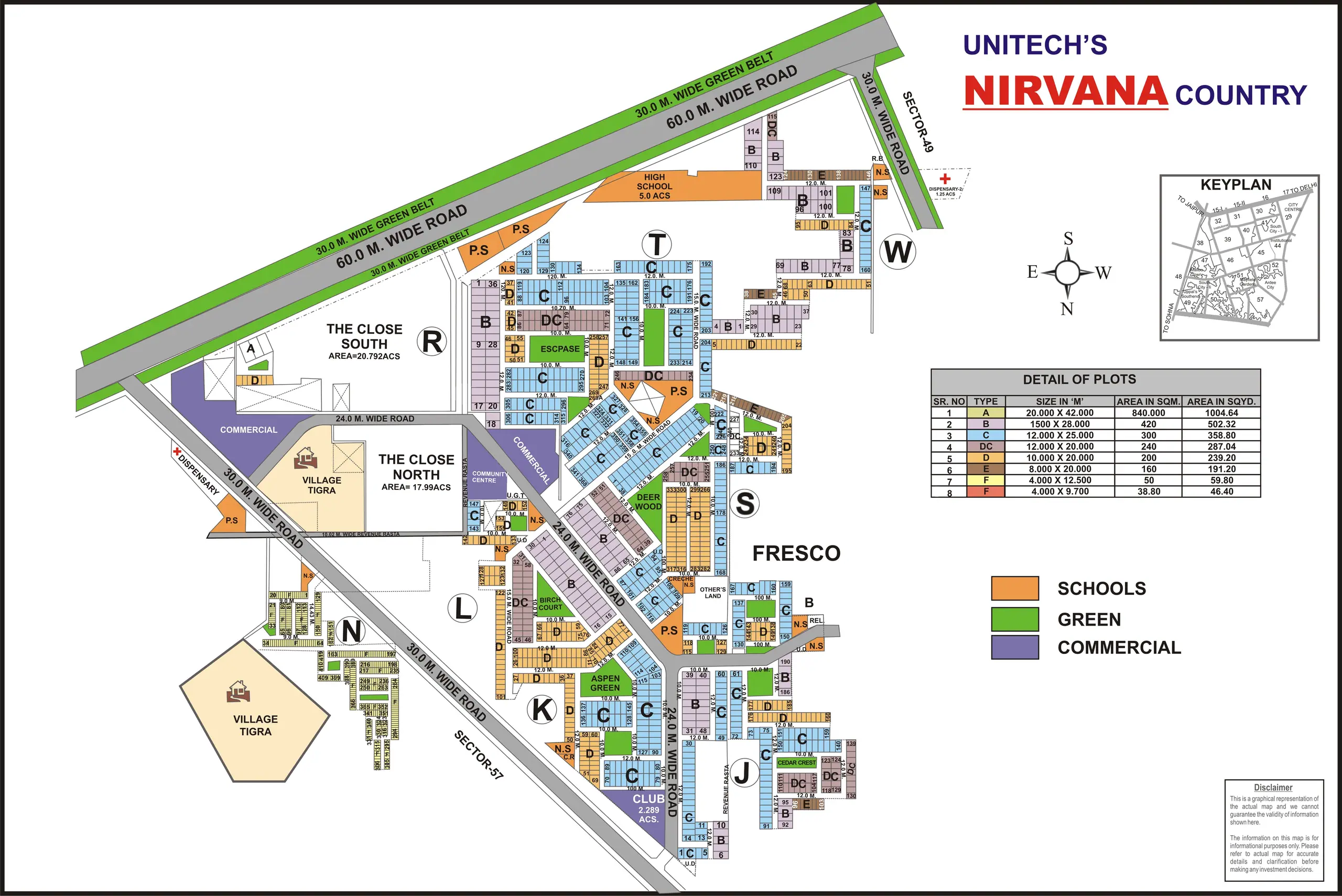 Nirvana Country plot map, Gurugram